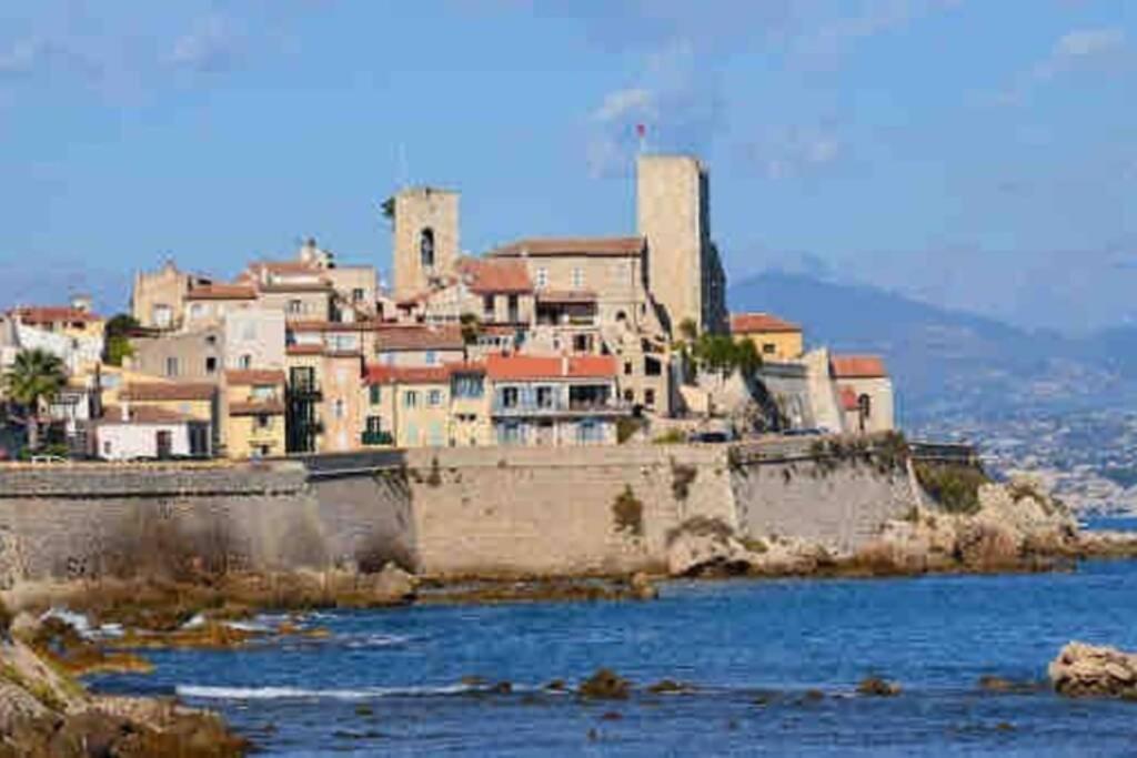 Studio Meuble Proche Plages Et Vieille Ville Antibes Exterior foto
